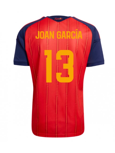 Spanien Joan Garcia #13 Heimtrikot WM 2026 Kurzarm Spanien Joan Garcia #13 Heimtrikot WM 2026 Kurzarm